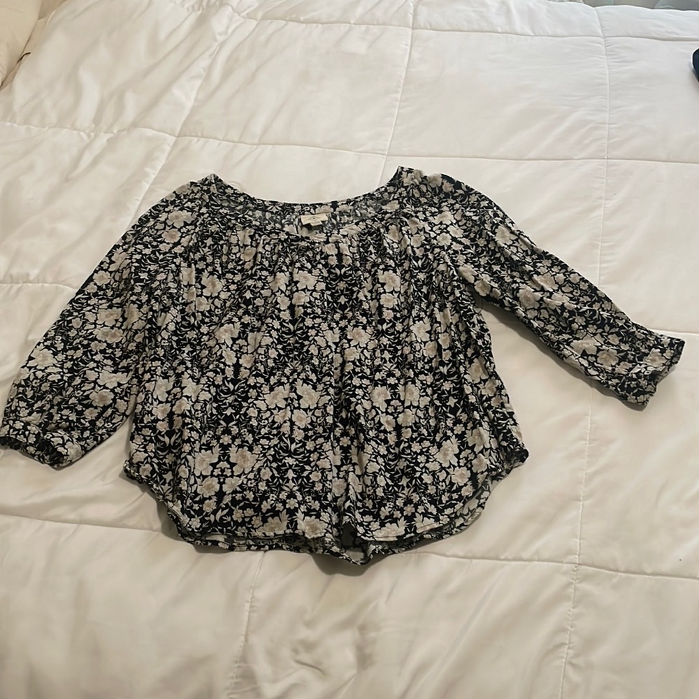 St John’s Bay flower print blouse